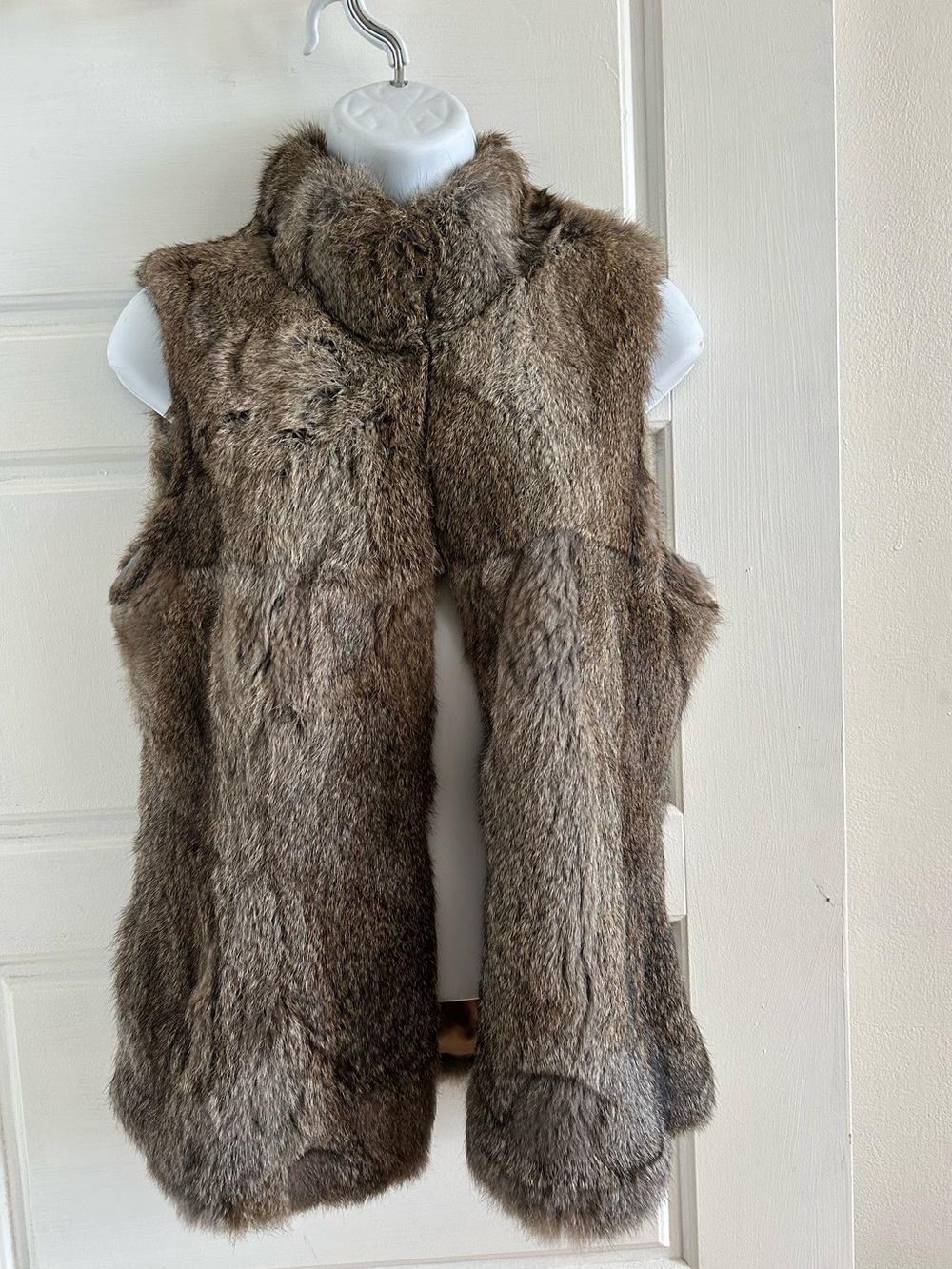 MICHAEL Michael Kors Genuine Rabbit Fur Vest Size S